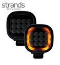 Strands phare de travail President Dark 35w avec position