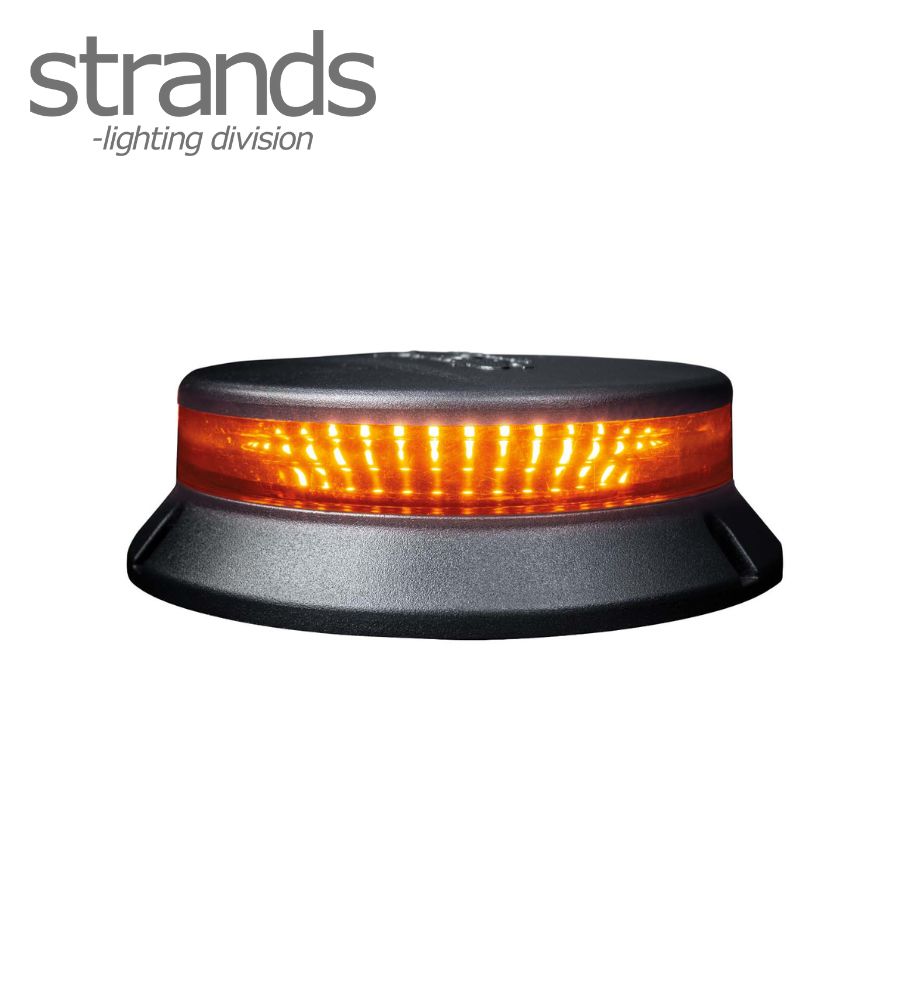 Strands gyrophare orange avec vitre orange