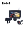 Pro Led Kit Caméra de recul sans fil prise allume cigare 5"