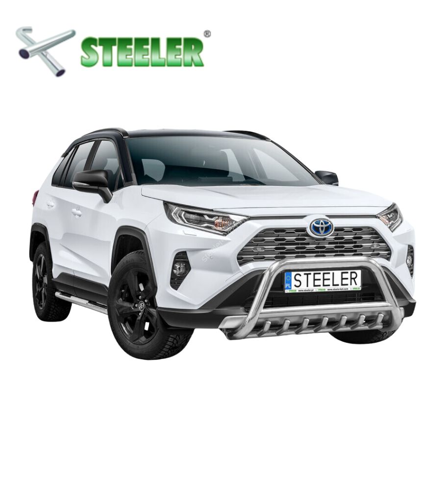 [RAV4-R1870-00] Pare Buffle avec grille Toyota RAV4 2018-... (Poli)
