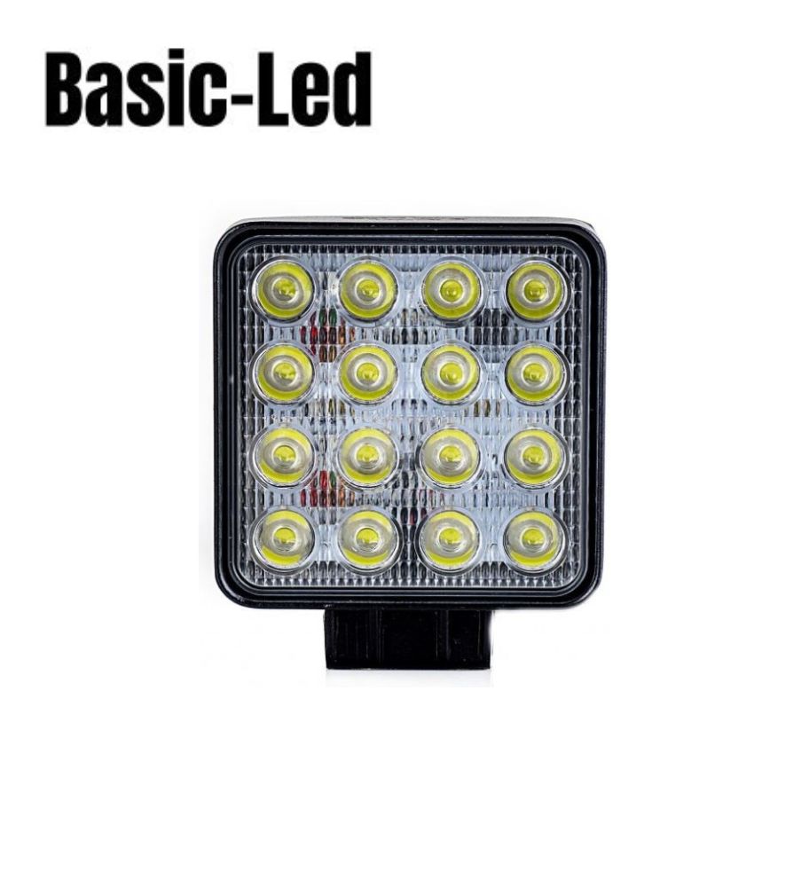 Basic led phare de travail carré 43W