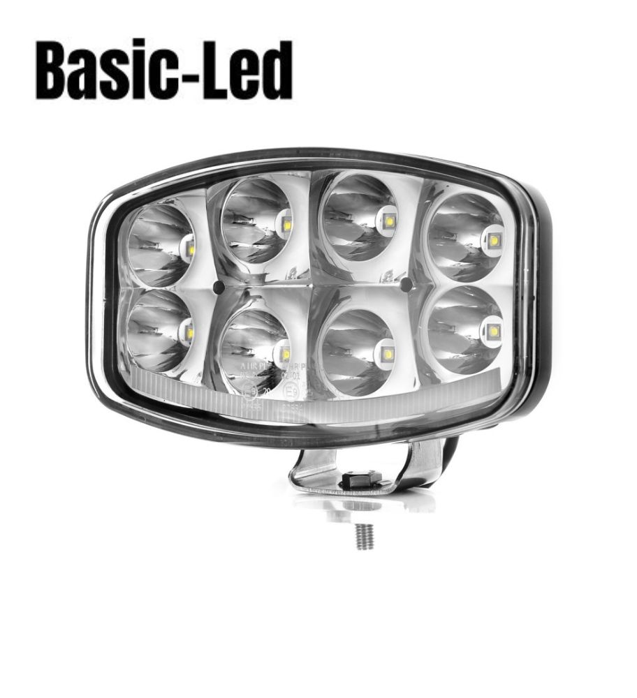 [PL3412L] Basic Led phare de Longue portée rectangulaire 4925lm position bas