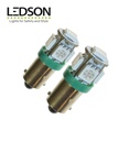 Ledson LED bulb BA9s green 12v