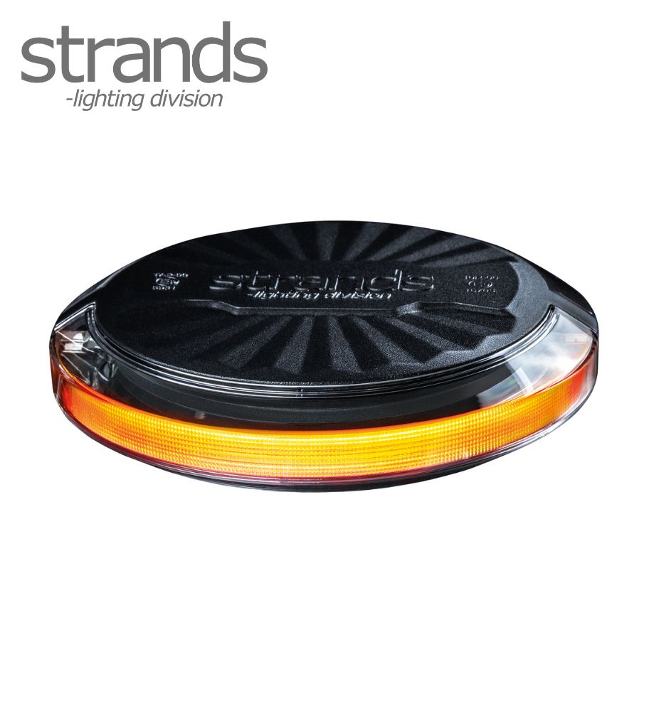 Strands Firefly flashing beacon orange fixed 140mm