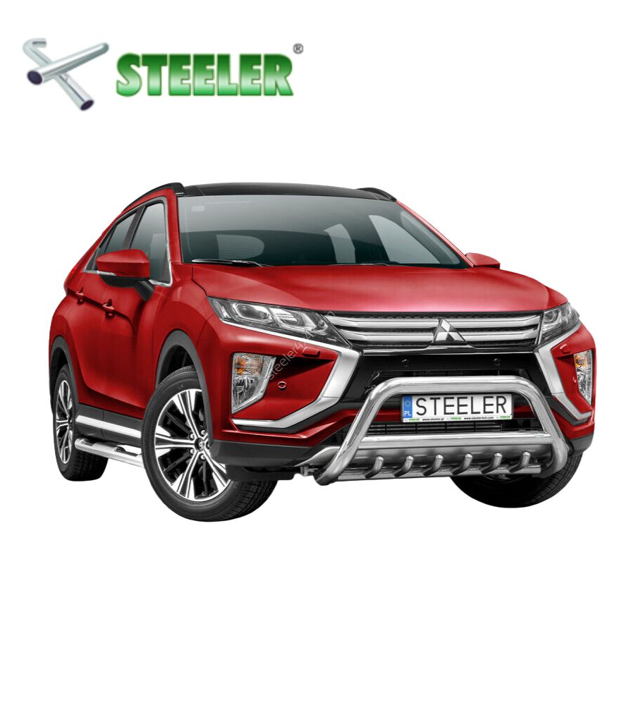 [ECLIPSE-R1770-00] Pare Buffle avec grille Mitsubishi Eclipse Cross 2017-... (Poli)