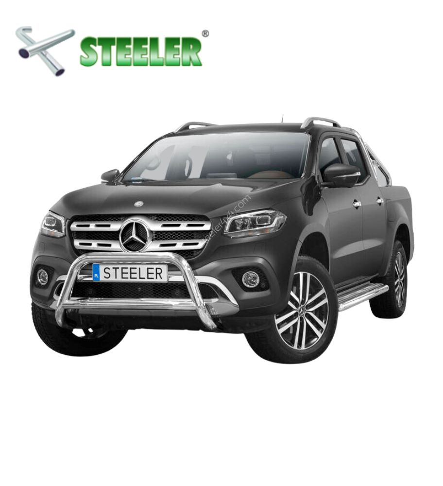 Pare Buffle avec barre transversale Mercedes X-Class 2017-...
