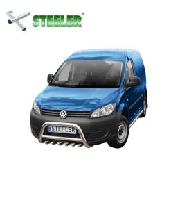 [CADDY-R1070-I] Pare Buffle avec grille Volkswagen Caddy 2010-2020 (Poli)