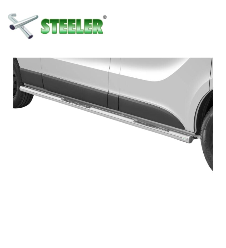 [TRAFIC-R1476-PR-01-P-D] Marche Pied Profilé Renault Trafic 2014-2019-2021 (Poli, oui double face)