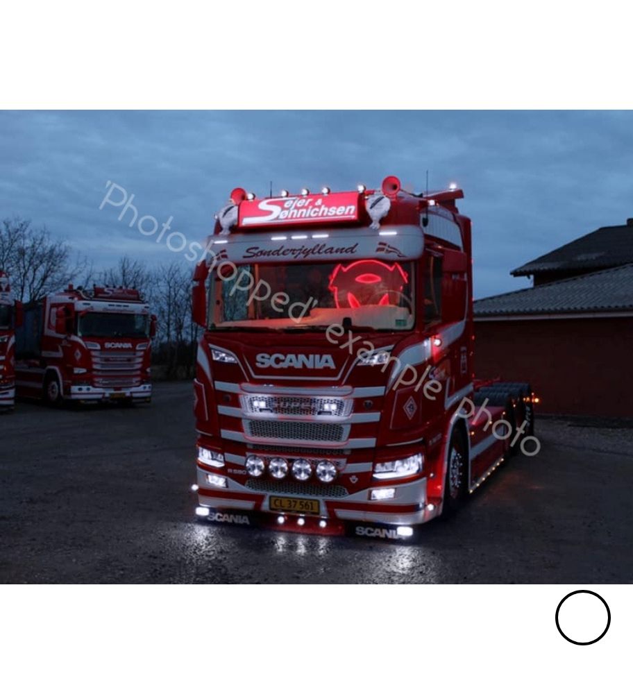 Feu de position supplémentaire phare antibrouillard Scania 2016-2022 Blanc xénon