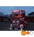 Additional Scania LED position light 2016+ White Xenon and amber + Flash