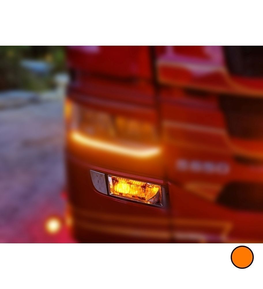 Feu de position supplémentaire phare antibrouillard Scania 2016-2022 orange
