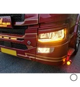 Additional position light fog lamp Scania 2016-2022 Warm white