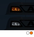 Additional position light Scania Top Long Range  2016+ Orange/white