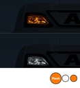 Additional position light Scania Top Long Range  2016+ Orange/white + flash