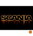 Illuminated base Scania Logo Orange