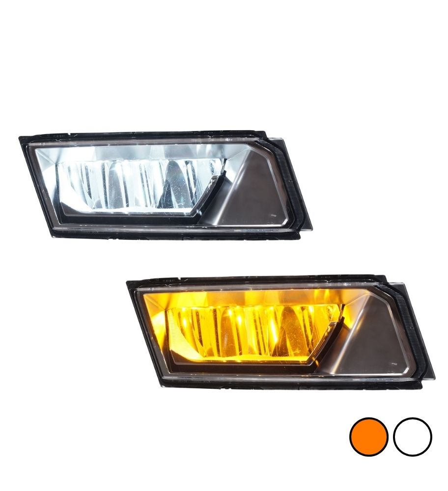 Scania 2023+ additional position light fog lamp orange/white