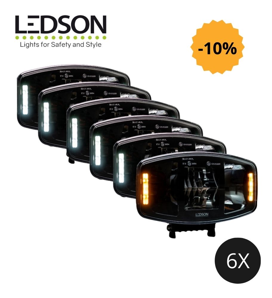 Ledson 6X phare de route Longue portée Orion10+ 100W