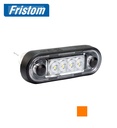Fristom feu de position rectangulaire 4 Led orange