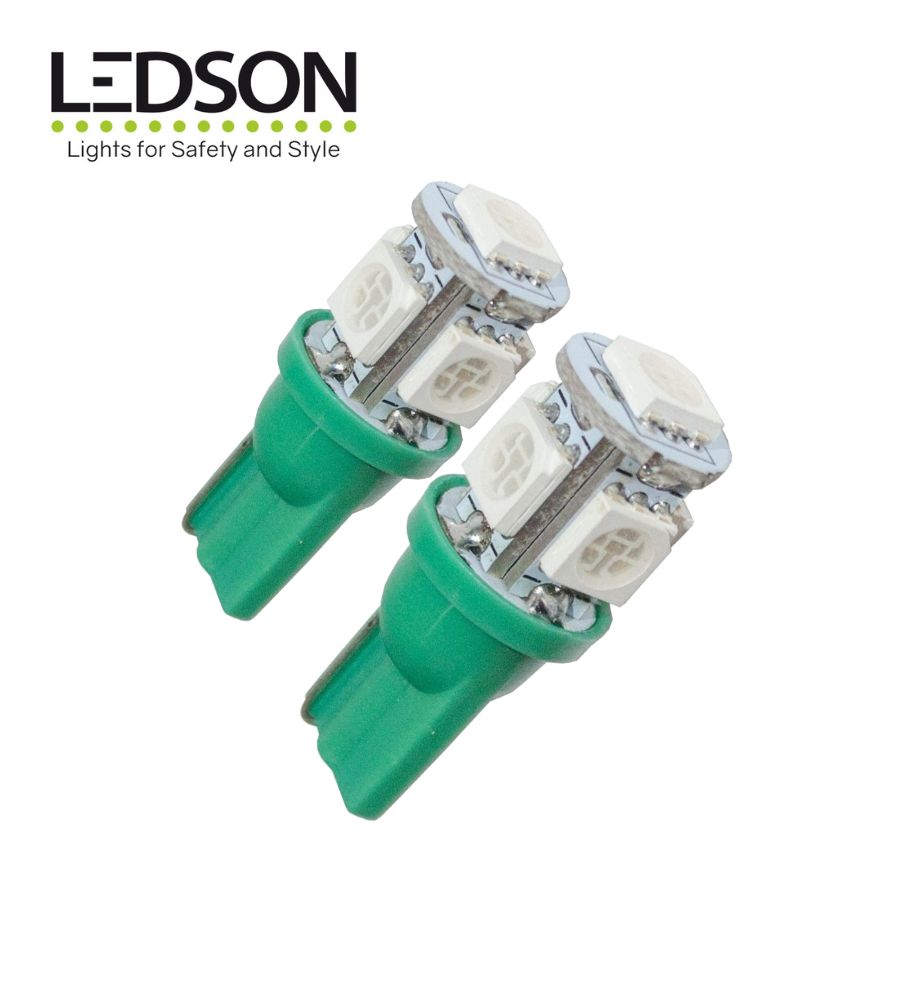 Ledson ampoule LED T10 W5W vert 12v