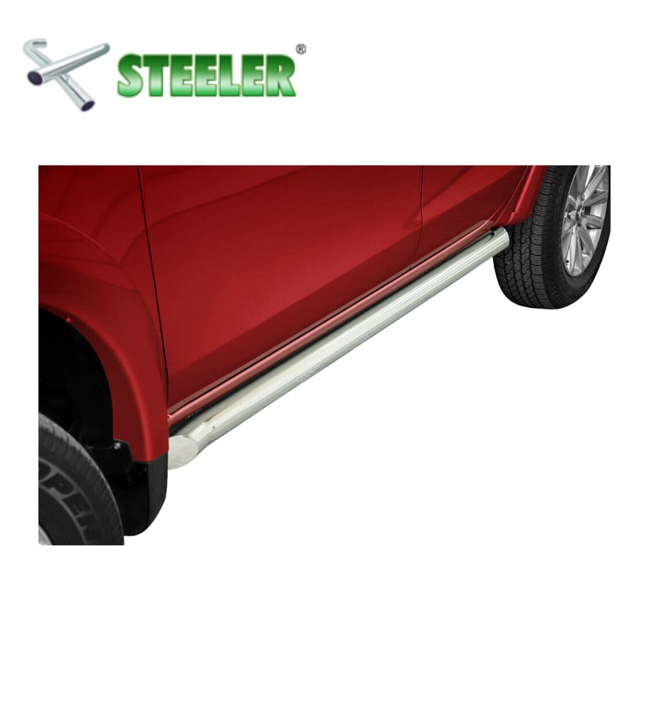 [L200-R1576-R-I] Barre latérale Mitsubishi L200 2015-2019-... (Poli)