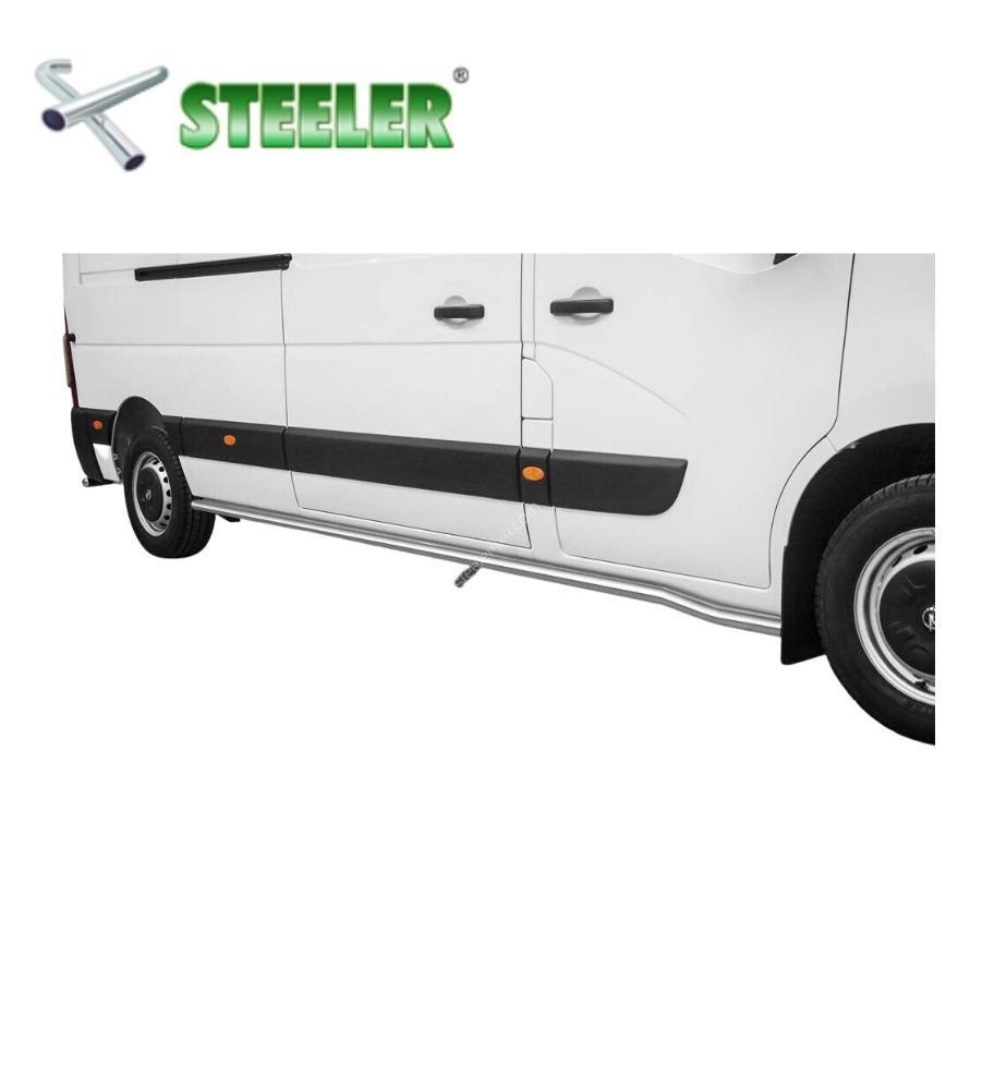 [MASTER-R1960-R-L2-I] Barre Latérale Renault Master 2019-... (Poli, L2)