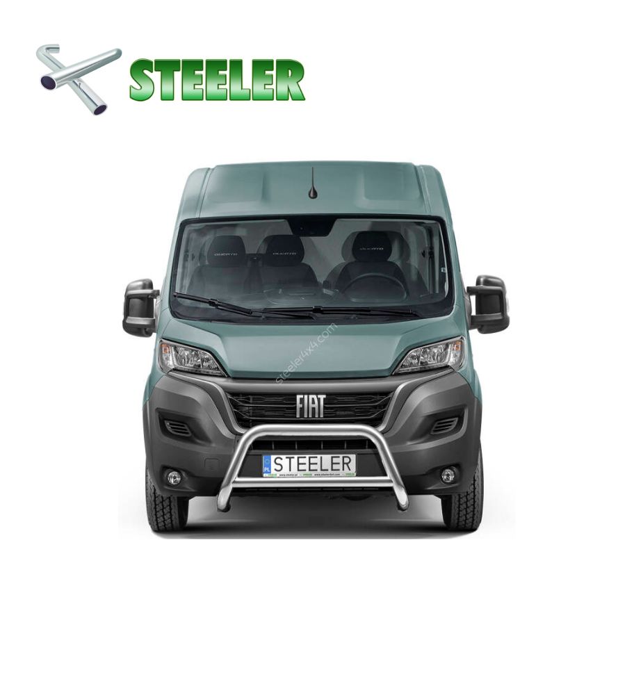 [PBDBJ-R0070-03-I] Pare Buffle avec barre transversale Peugeot Boxer 2006-2014-2016 (Poli)