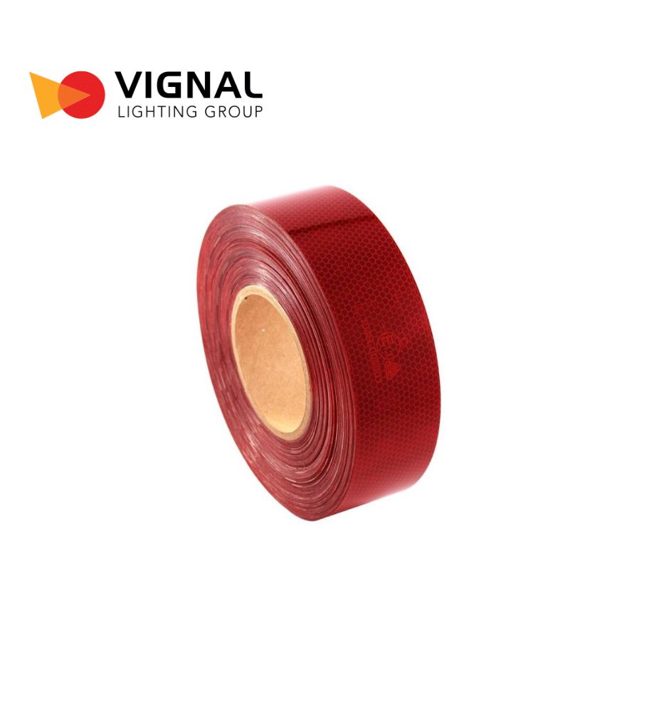 Vignal Bande réfléchissante rouge