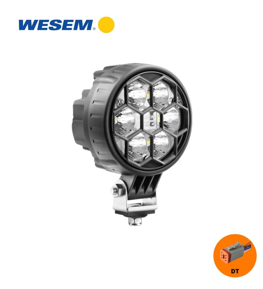 Wesem CRC3 2000lm 25W 4° DT round Work Light 