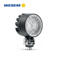 Wesem round Work Light  CRC4 800 lm 12W 43°X34° thin casing Cable