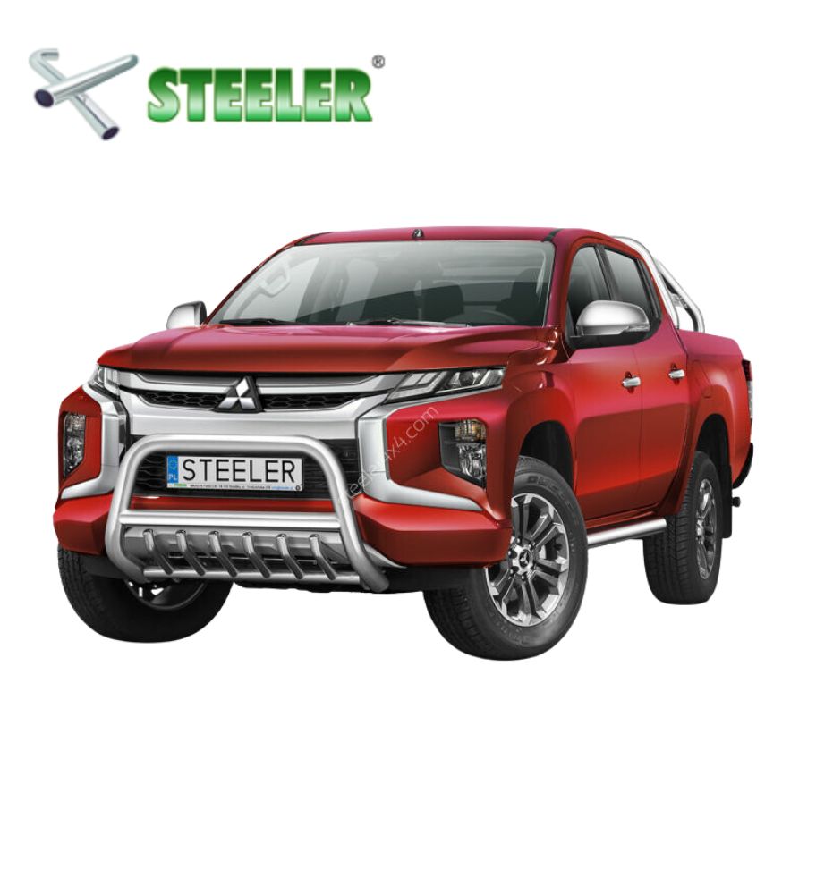 [L200-R1970-00-i] Buffalo screen with grille Mitsubishi L200 2019-... (Poli)