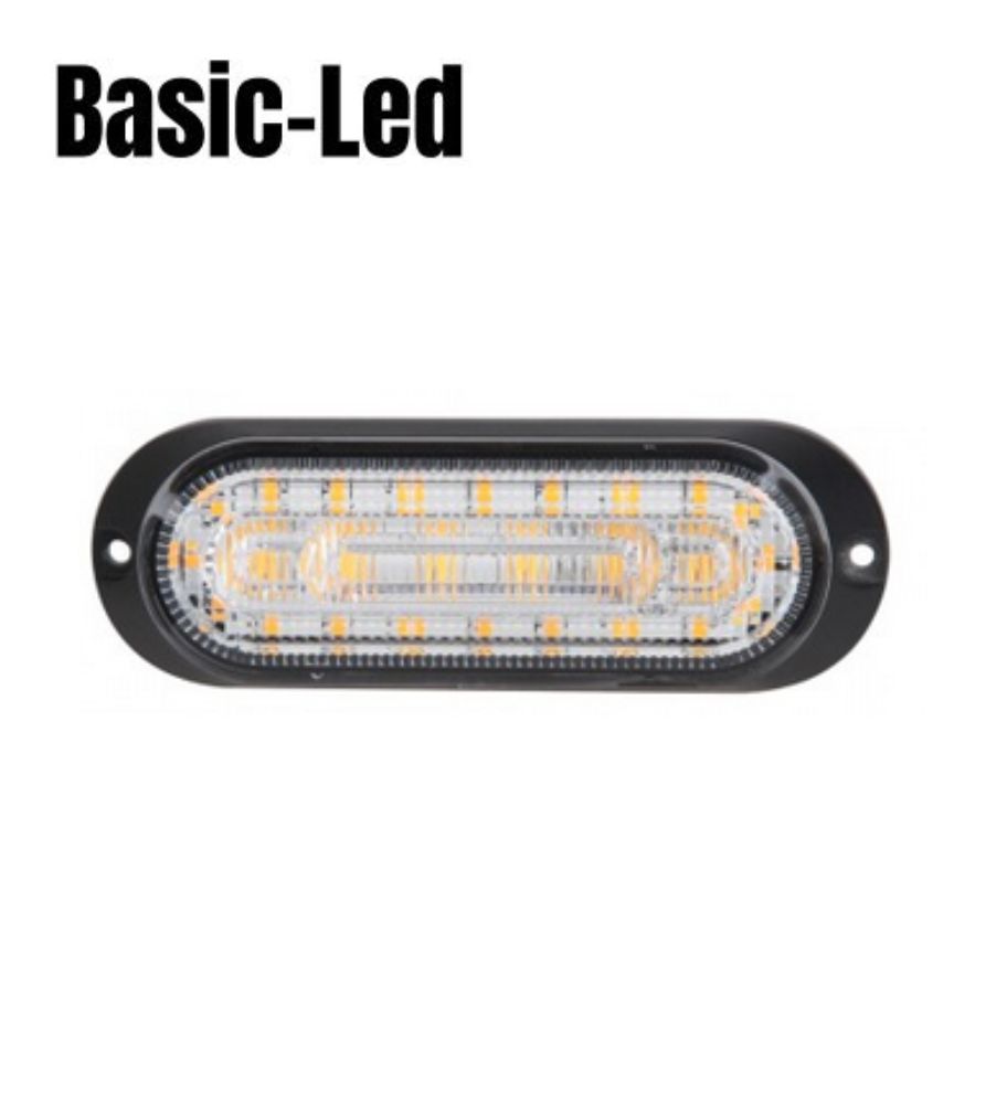 Basic Led Flash orange avec feu position orange