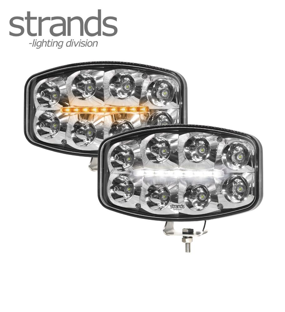 Strands Feu de route multifonction Delta 9" LED