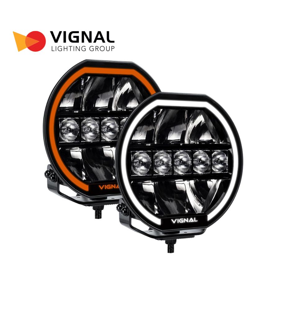 [PL16077D] Vignal phare de route longue portée 7" 4062lm 108W