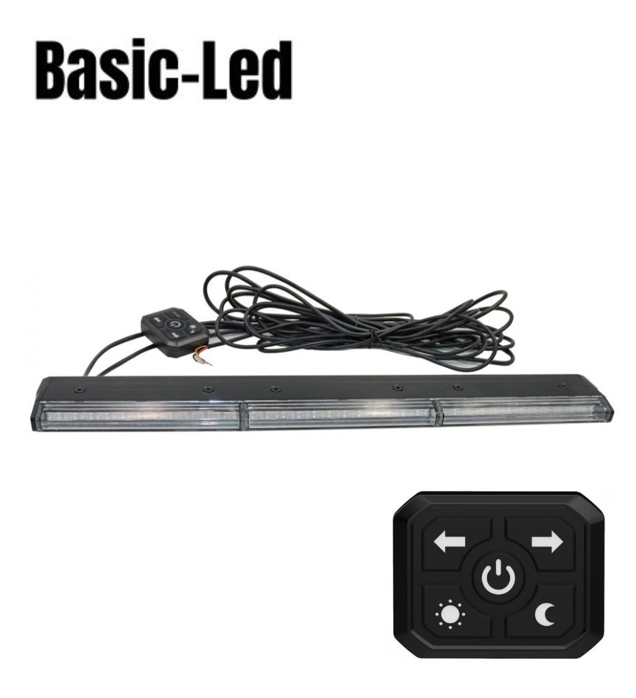 Basic Led Traffic Ramp 473mm 13W 3 modules control box