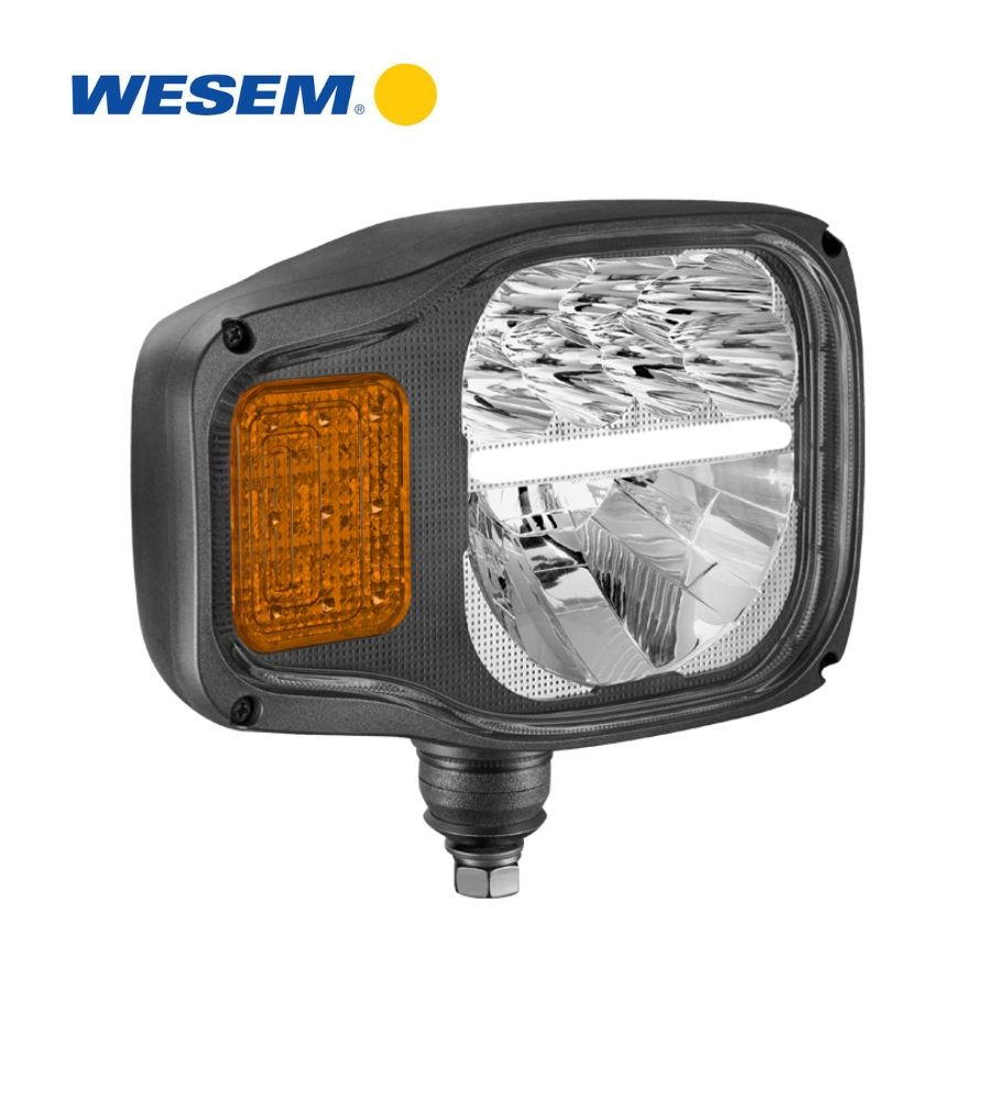 Wesem Phare de route Led avec clignotant fixation inférieur Droit