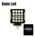 Basic Led Phare de travail carré 20W avec feux de position