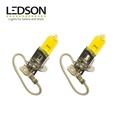 Ledson ampoule Halogène Yellowlook jaune H3
