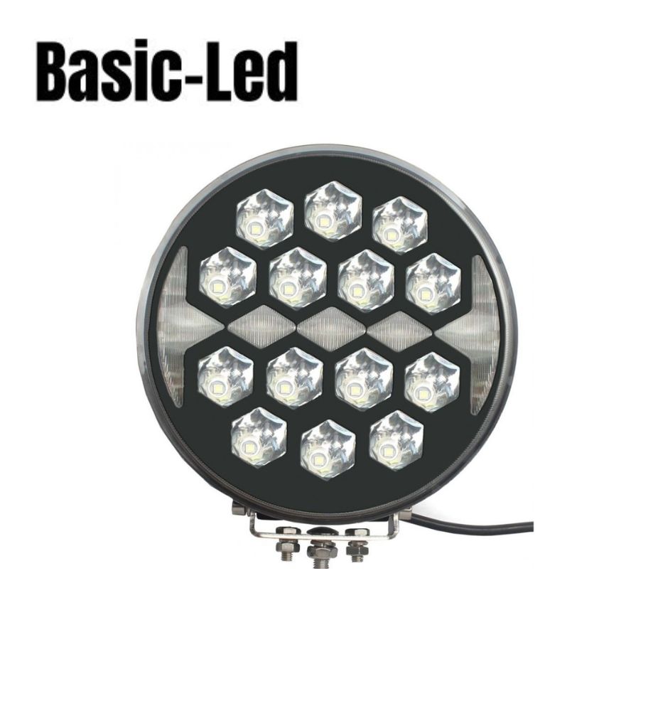 Basic Led phare de route Longue portée rond 7480lm