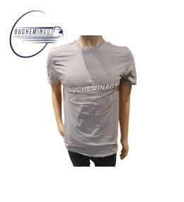 Ducheminagt T-Shirt homme gris courte manche
