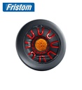 Fristom Phare arrière rond stop et clignotant Noir câble