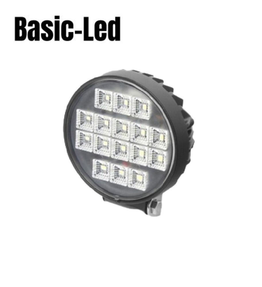Basic Led Phare de travail rond avec interrupteur 16W