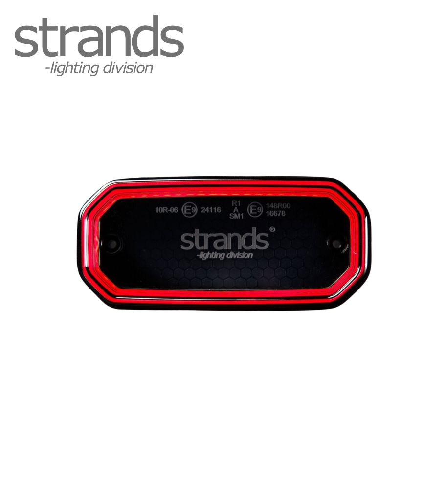 Strands Feu de position FOR9T rouge