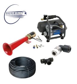 Kit Klaxon Sifflet turc avec compresseur 12v