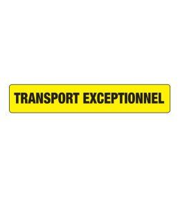 TRANSPORT EXCEPTION.1250X250 JAUNE