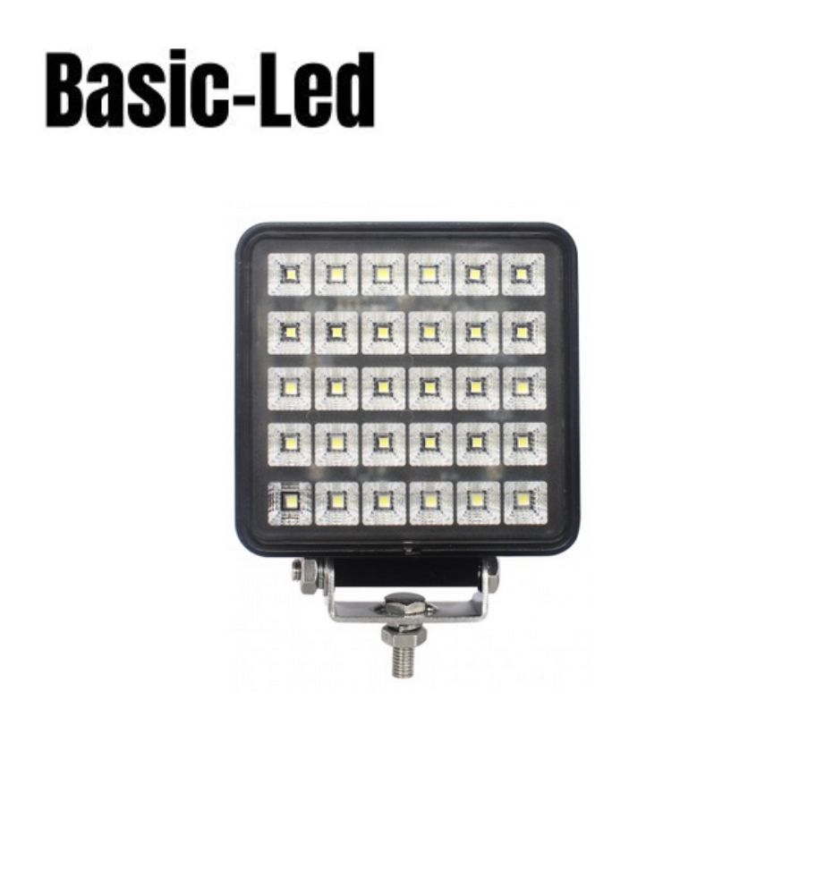 Basic Led Phare de travail carré avec interrupteur 30W