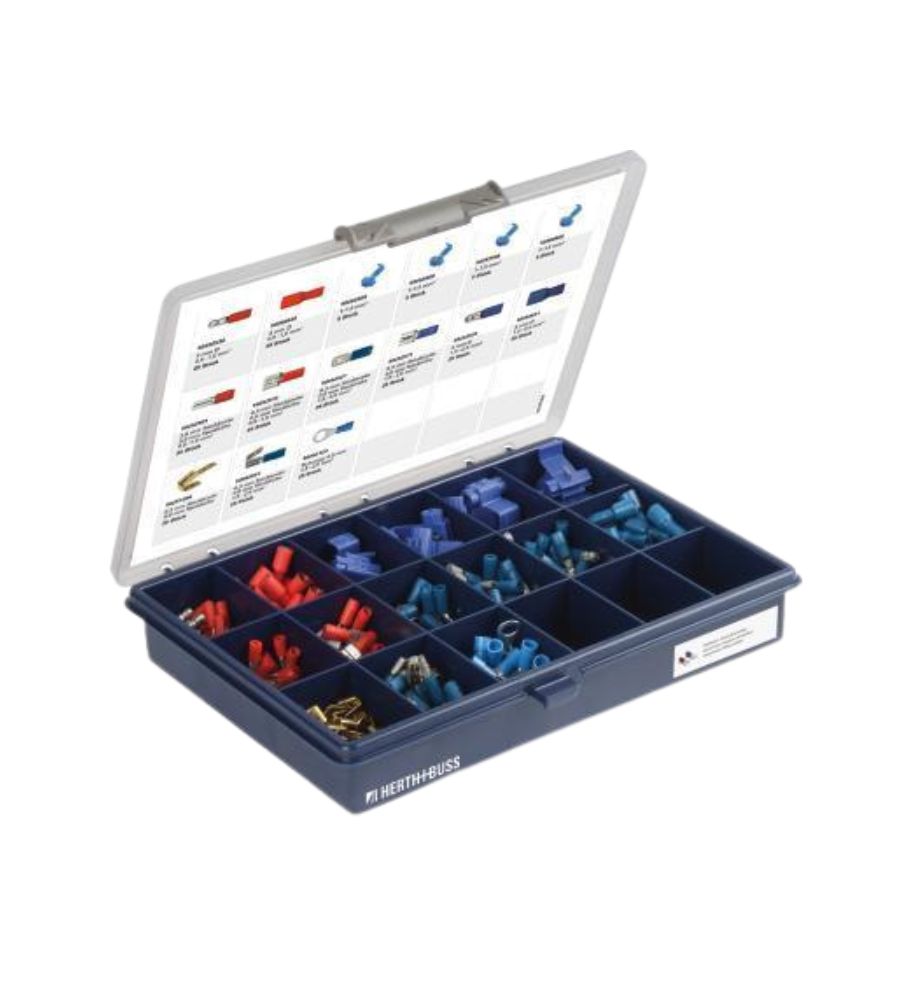 Assortiment de 295 cosses à sertir