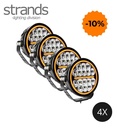 Strands 4 Phares de route longue portée Siberia Night Ranger 7"