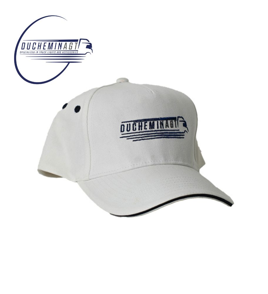 [M015] Ducheminagt Casquette blanche unie