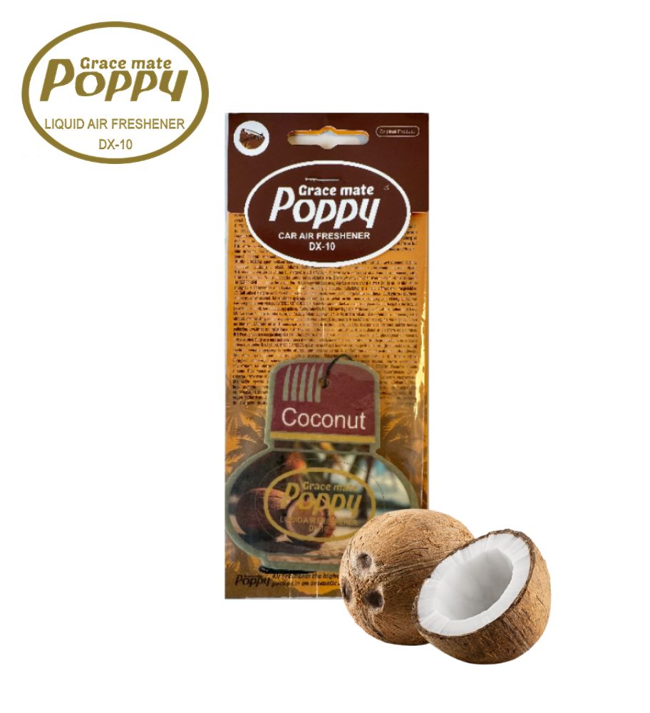 Poppy Grace Mate papercard Coconut