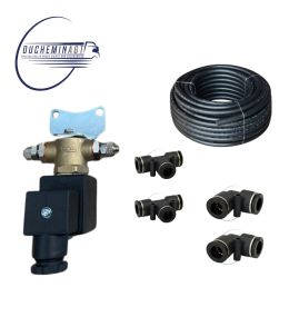 Fitting kit for trumpets with 12V solenoid valve